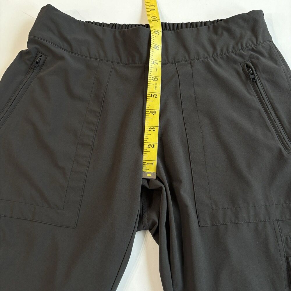 Athleta Women’s Chelsea Travel Commute Lightweight Cargo Pants Sz 8 Dark Gray - Picture 8 of 10